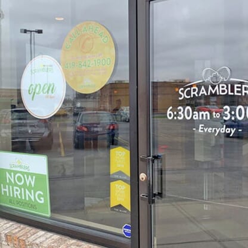 Business Hours Signage & Store Hours Graphics